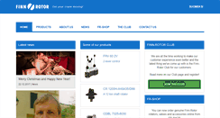 Desktop Screenshot of finn-rotor.com