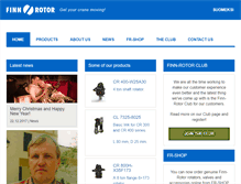 Tablet Screenshot of finn-rotor.com
